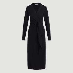 Linden Front-Wrap Sweater Dress (Petite)