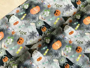 Little Spooks Cotton Jersey Fabric