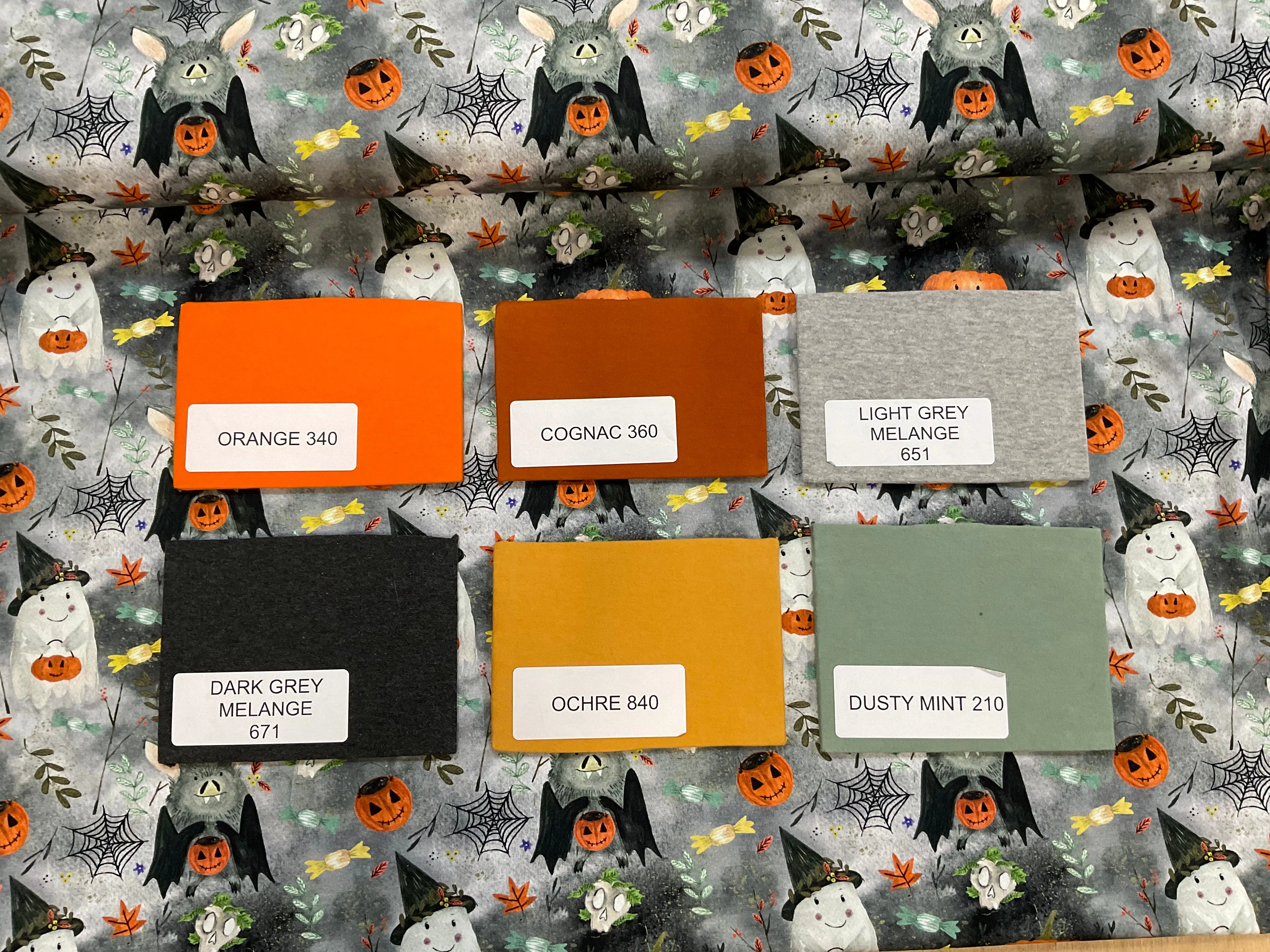 Little Spooks Cotton Jersey Fabric