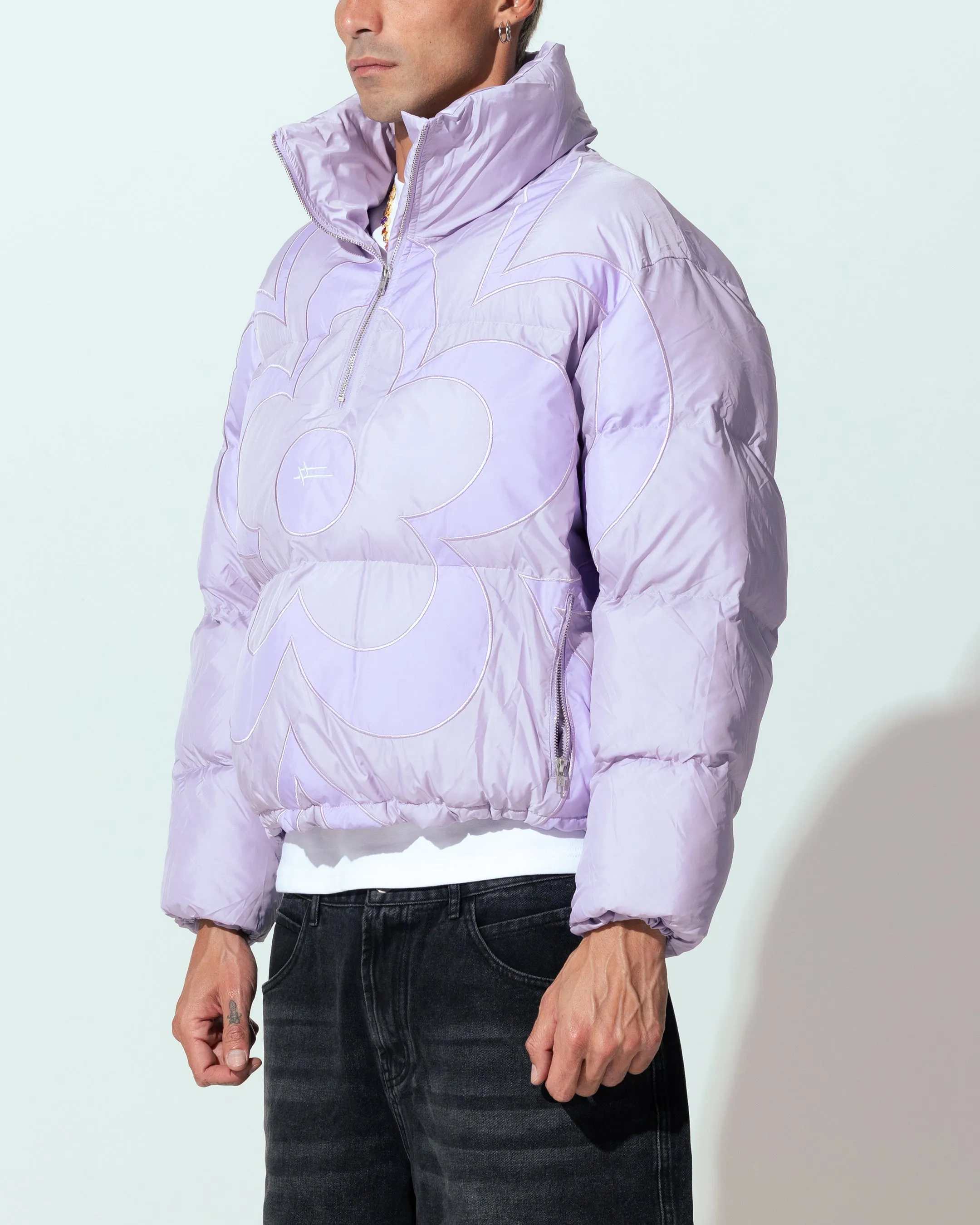 Loiter Eden Puffer Jacket Purple