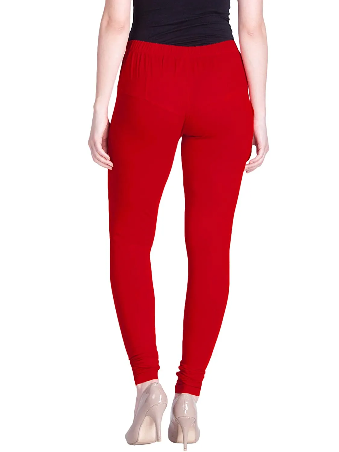 Lux Lyra Red Churidar Leggings free Size for Girls