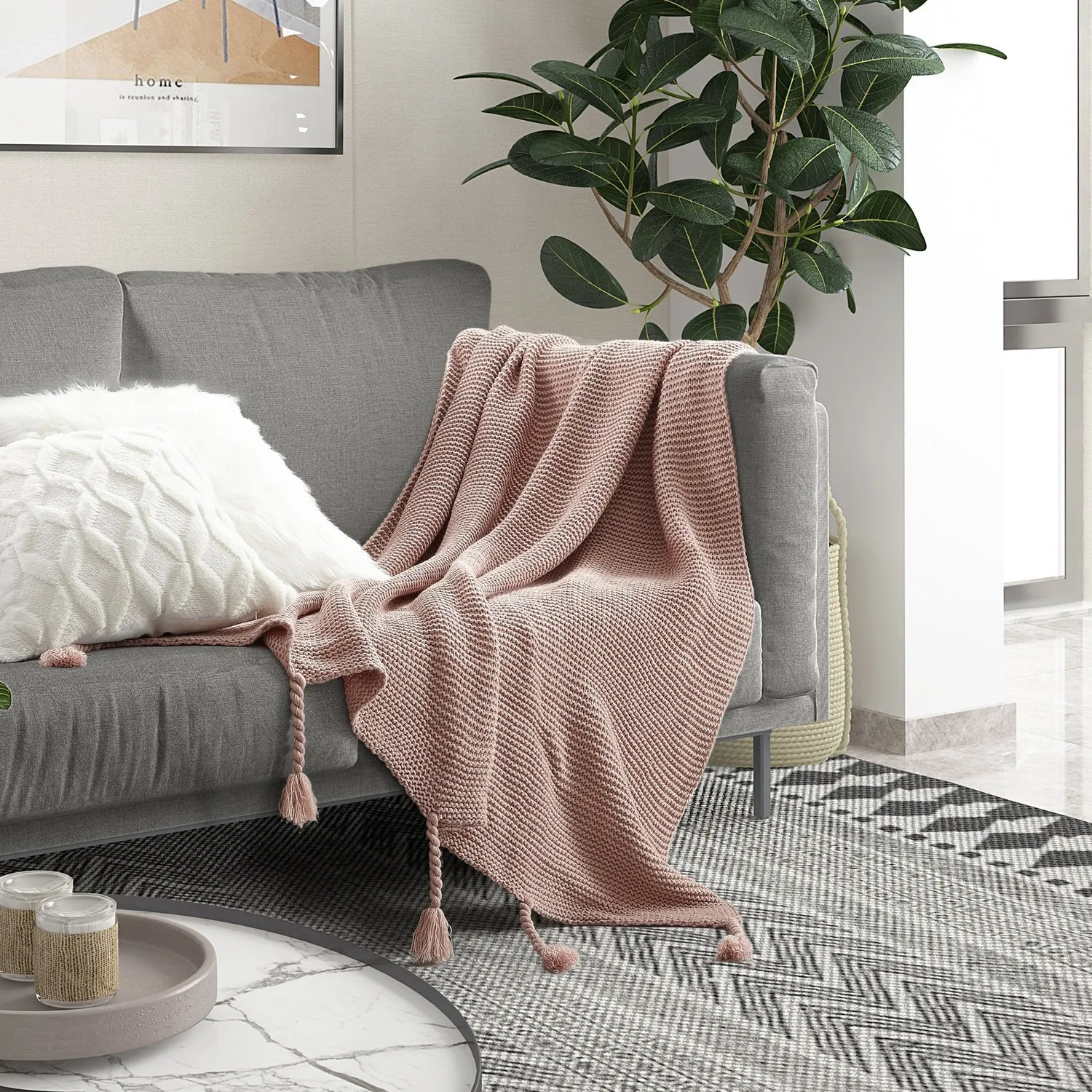 Marina Wool-like Throw