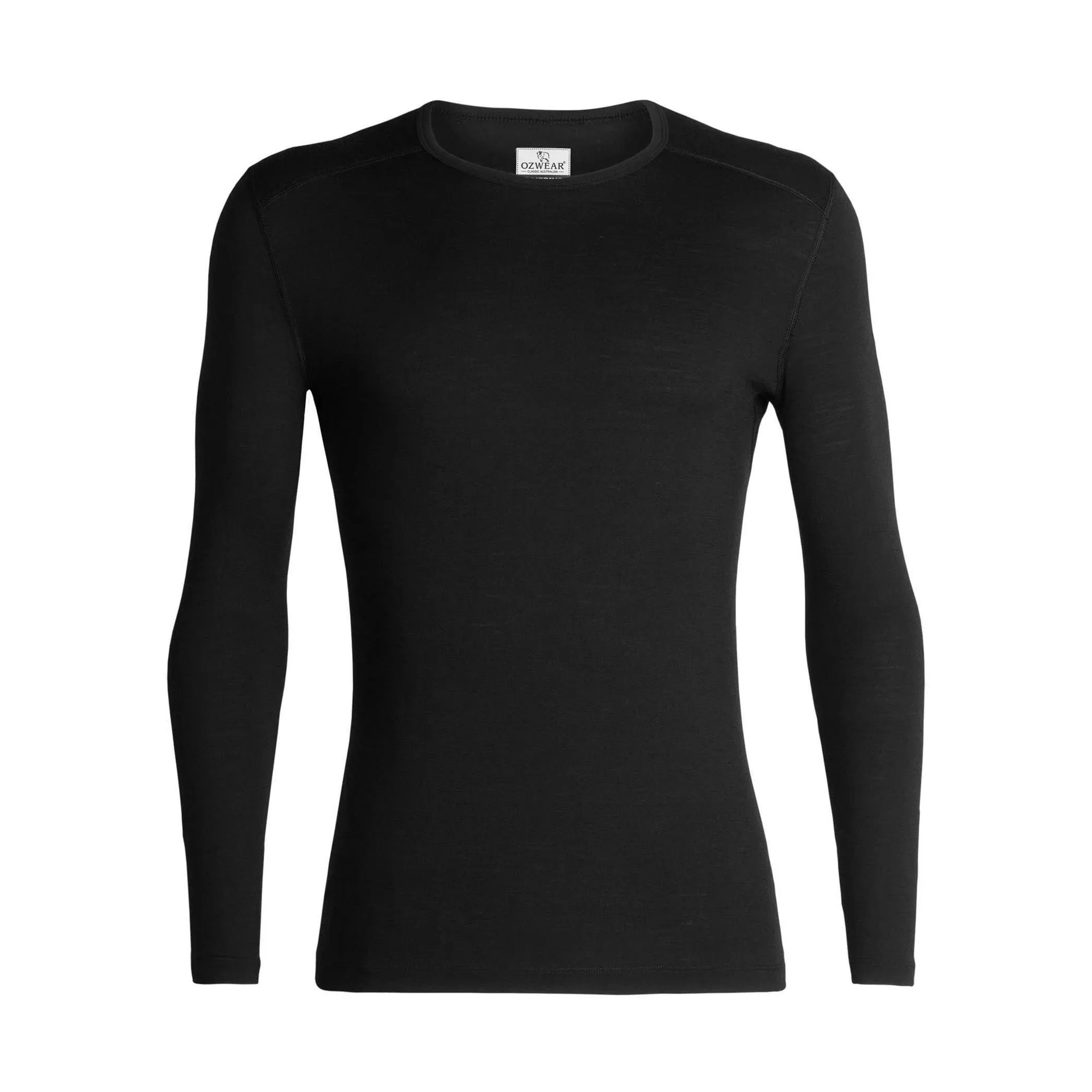 Men's 200 100% Merino Wool Long Sleeve Crew