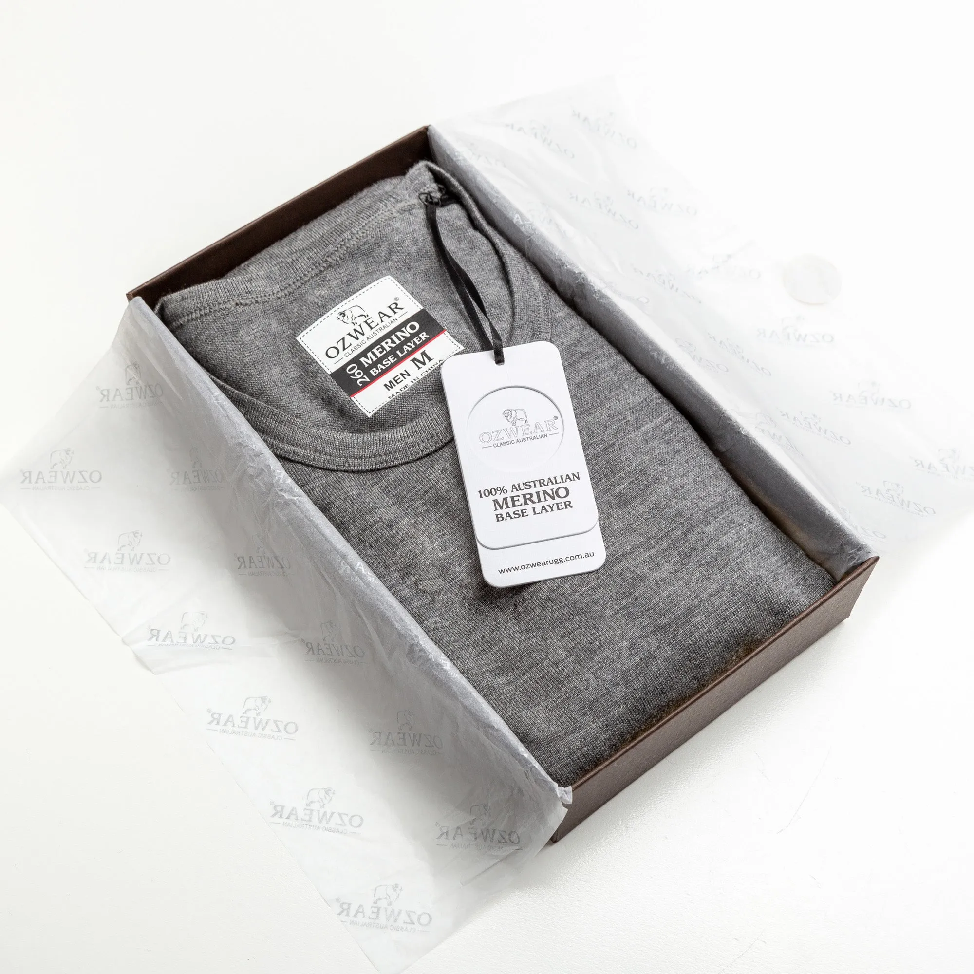 Men's 260 100% Merino Wool Long Sleeve Crew