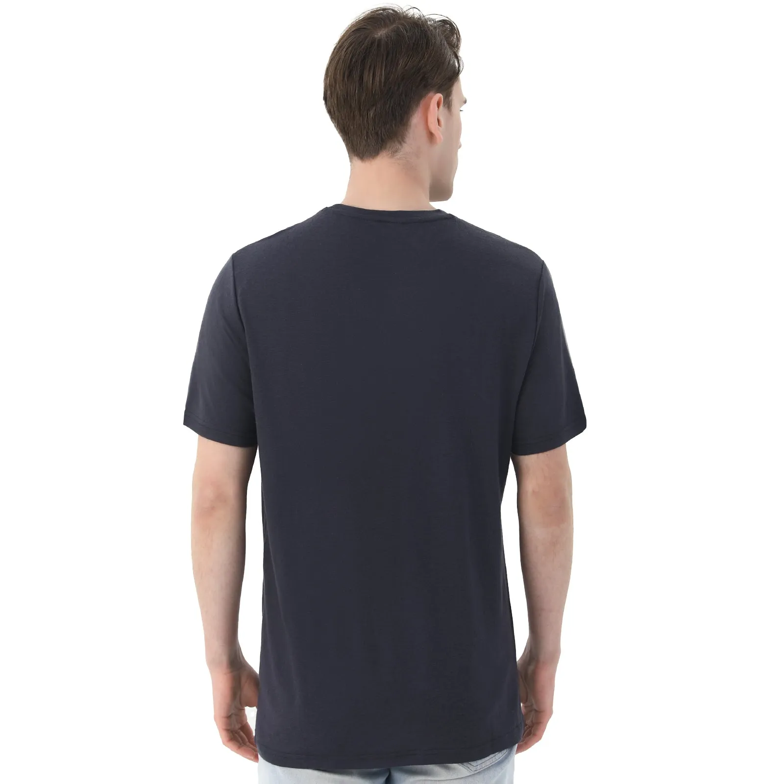 Men's Merino 170g Classic Short Sleeve T-Shirt Charcoal