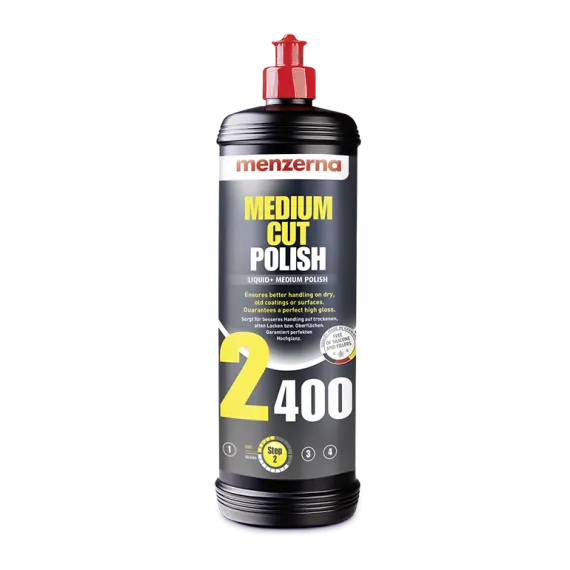 Menzerna Medium Cut Polish 2400 - 250ml/1L