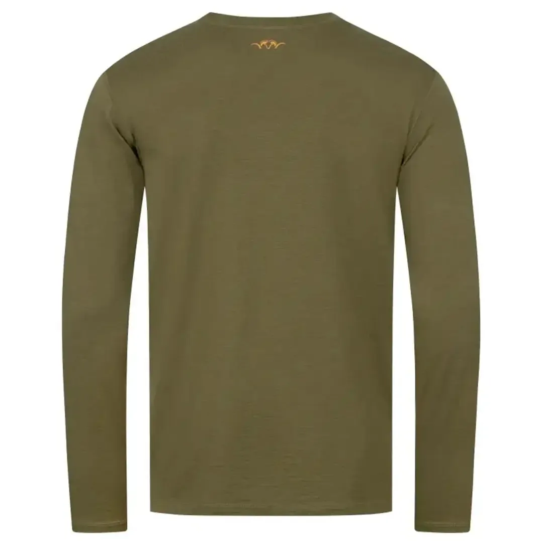 Merino Base 160 L/S Shirt - Dark Olive by Blaser