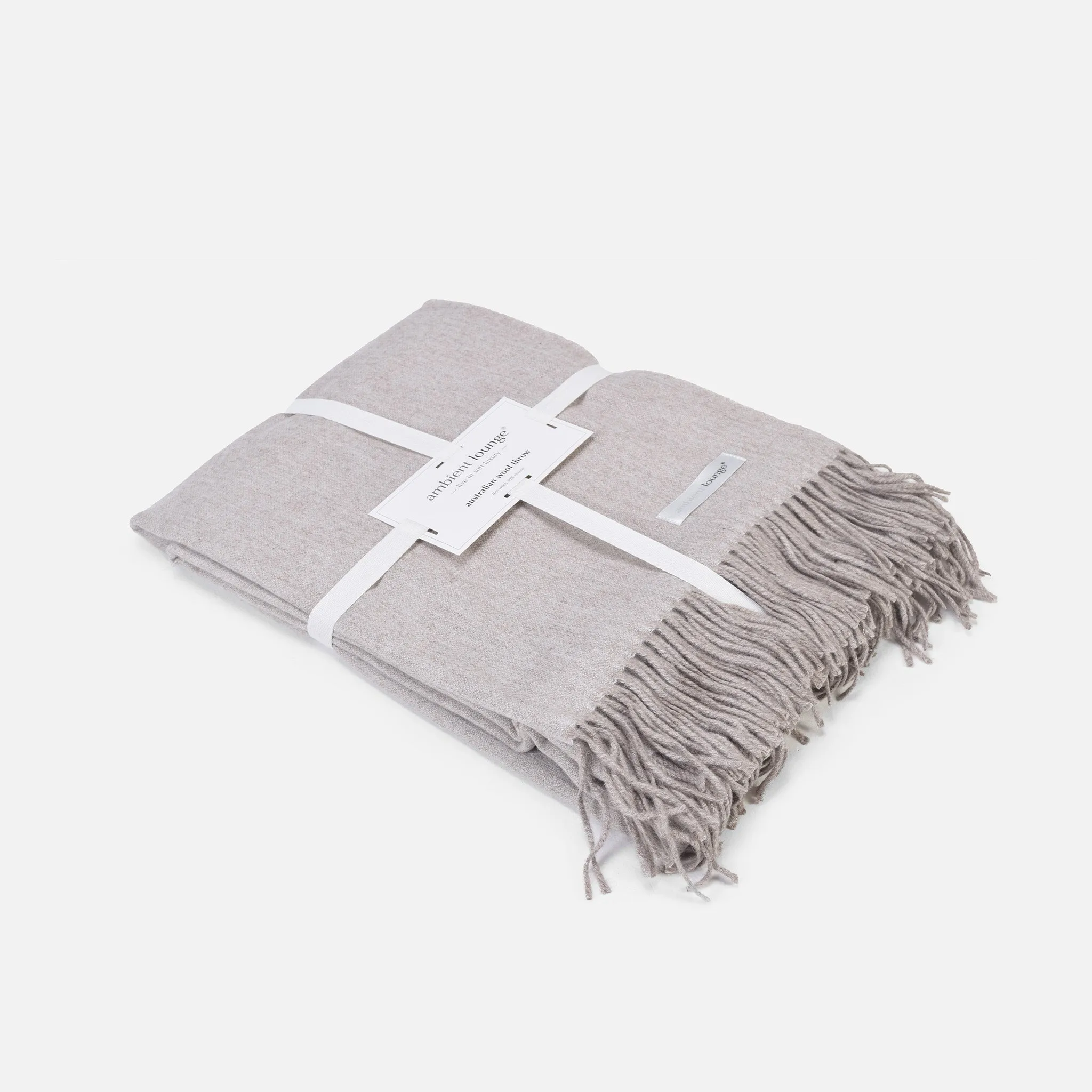 Merino Wool Luxury Throw