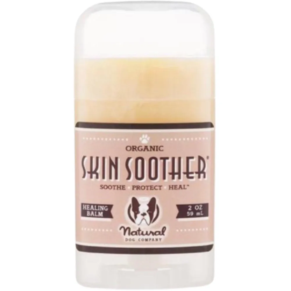 Natural Dog Company Organic Skin Soother Healing Balm for Dogs (Stick)