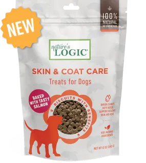 Nature's Logic Skin & Coat Care Treats for Dogs