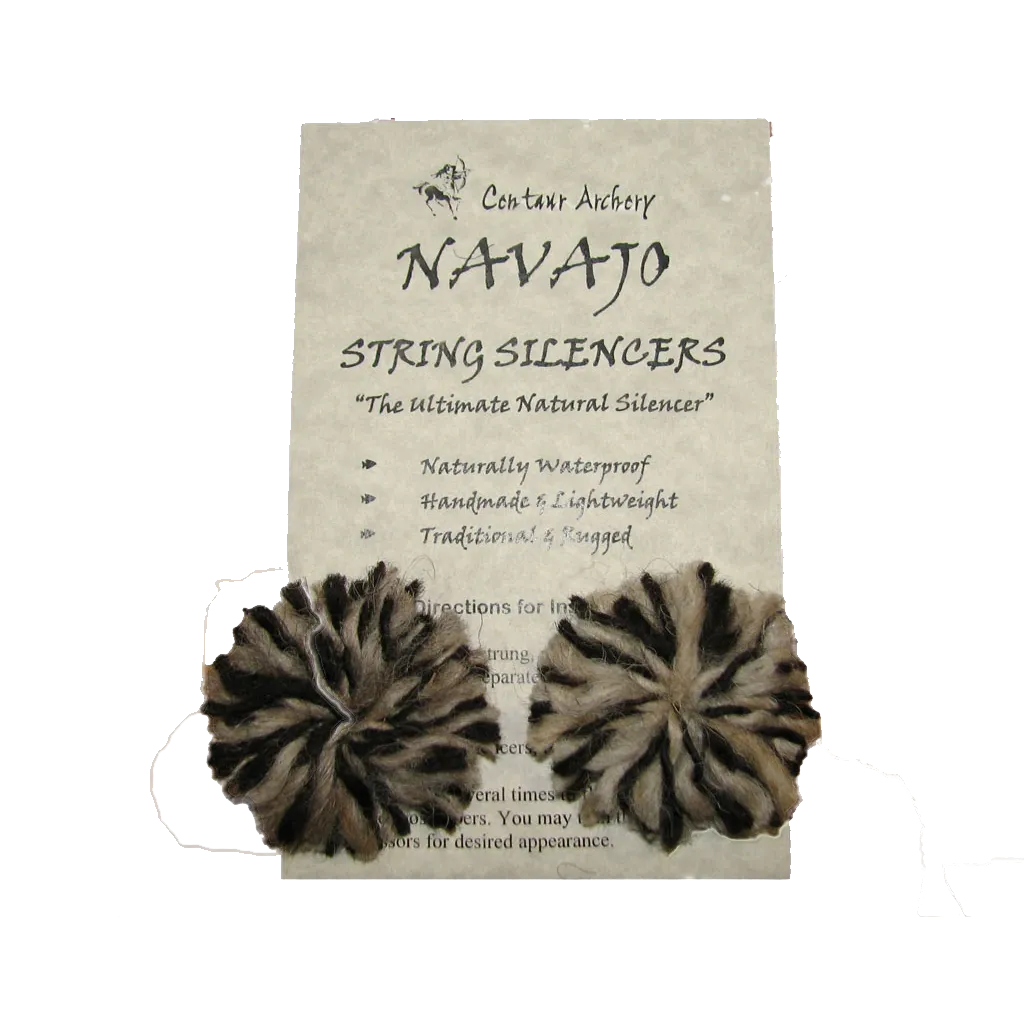 Navajo Wool Bow String Silencers