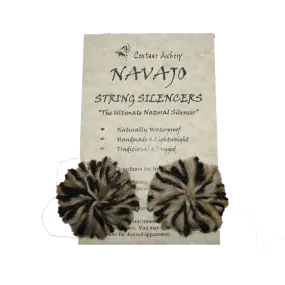 Navajo Wool Bow String Silencers