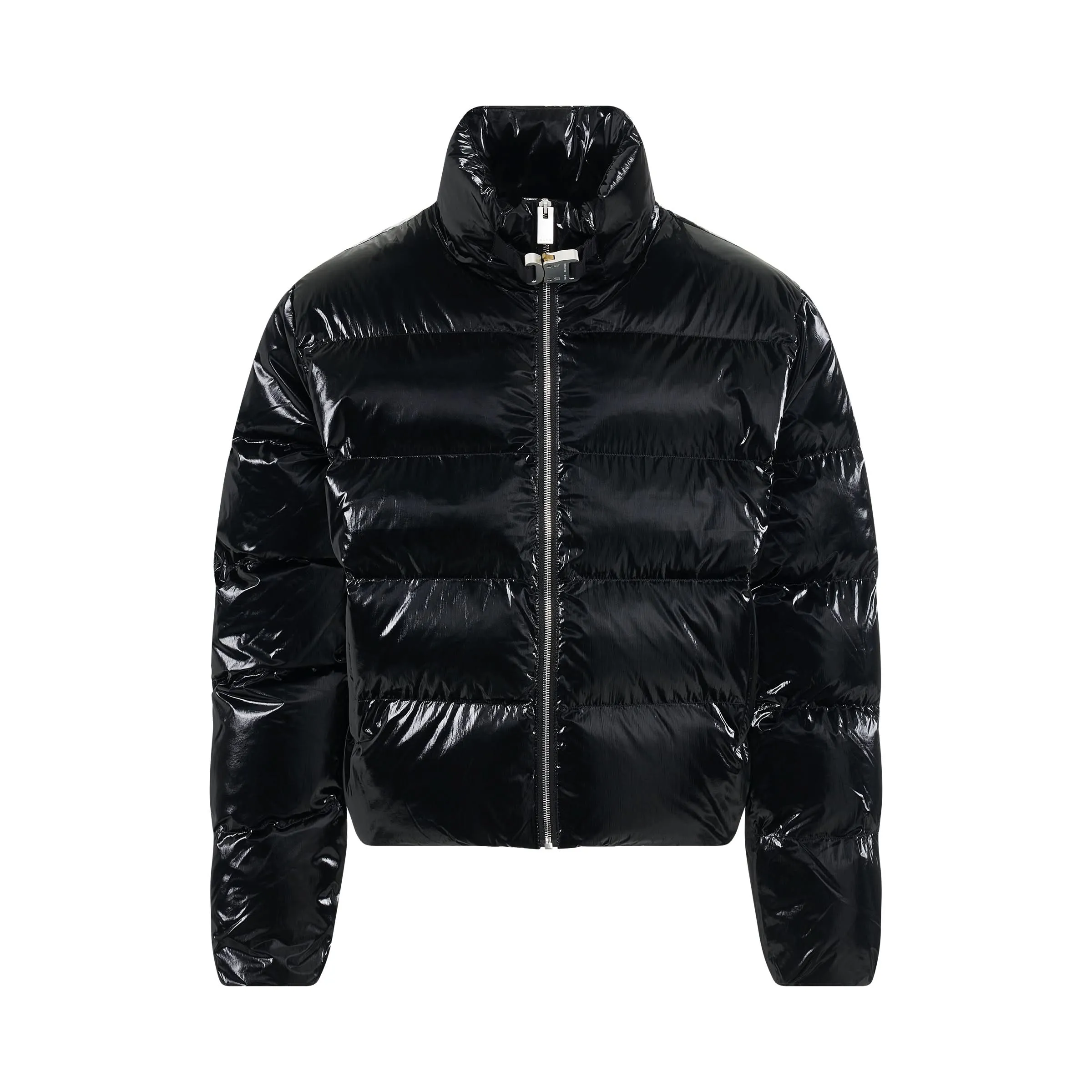 Nightrider Puffer Jacket in Black