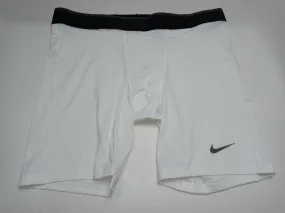 Nike Mens PRO Training Compression Short White XXL