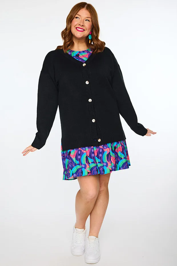 Nola Black Cardi