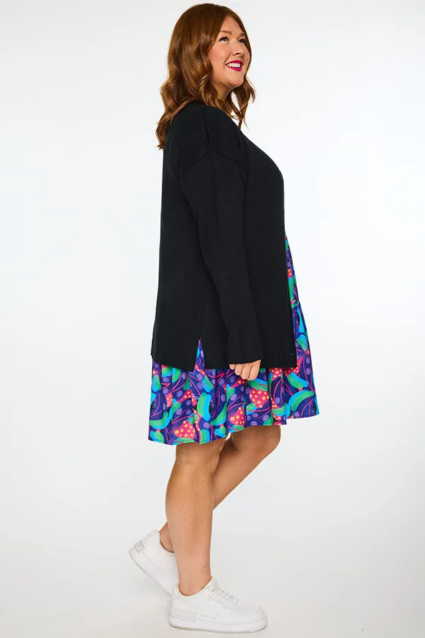 Nola Black Cardi