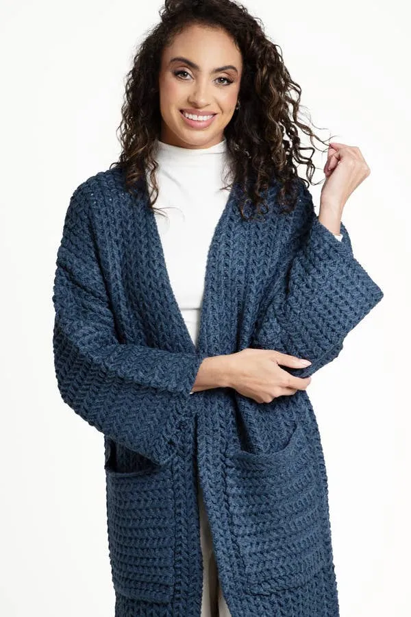 Nuli Cable Knit Kimono