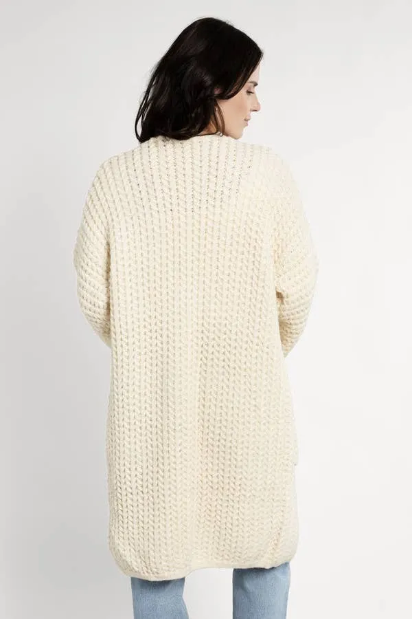 Nuli Cable Knit Kimono