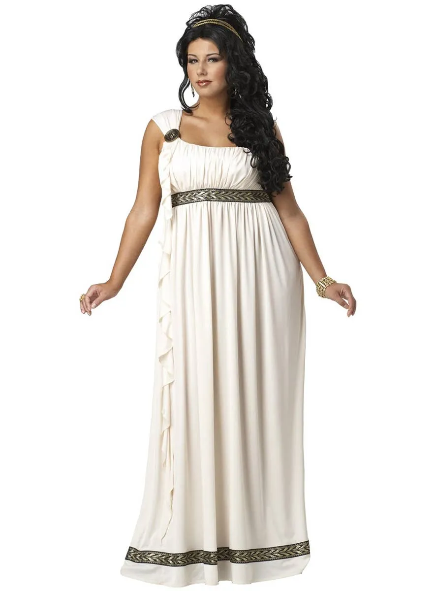 Olympian Goddess Plus Size Womens Grecian Costume