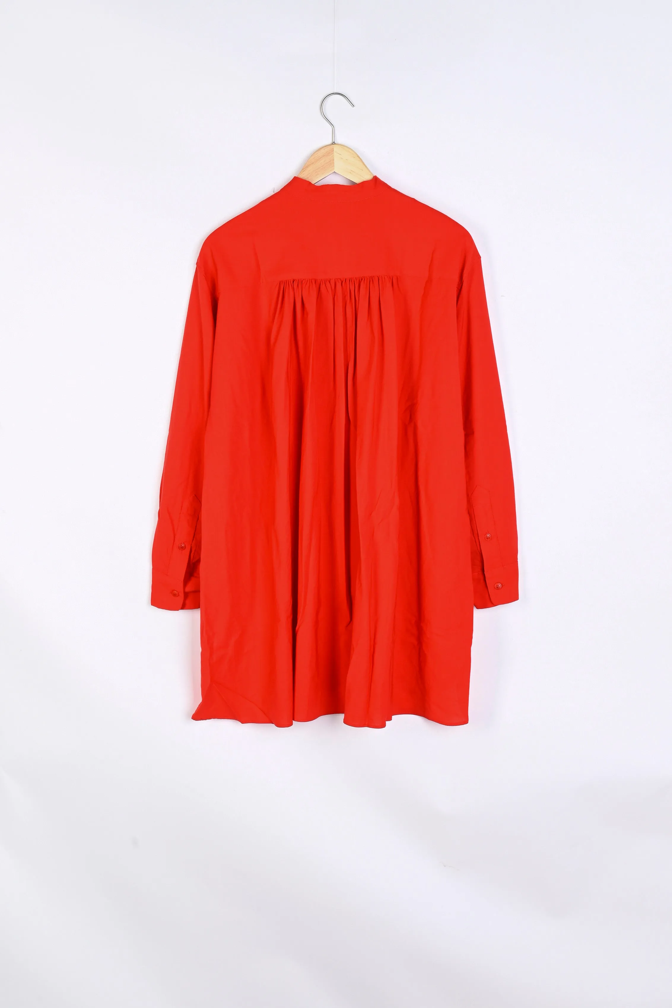 OPERETTA SHIRT - VOILE - RED