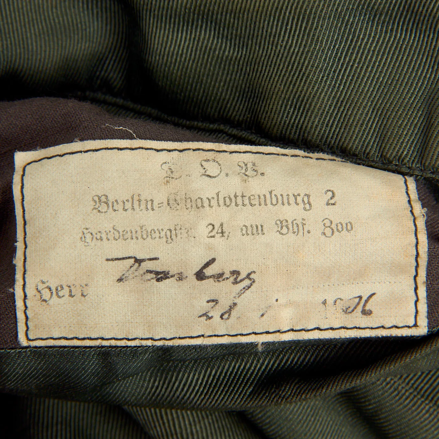 Original German WWII 100th Mountain Trooper Regiment Named Feldwebel's Early M-36 Tunic - Gebirgsjäger