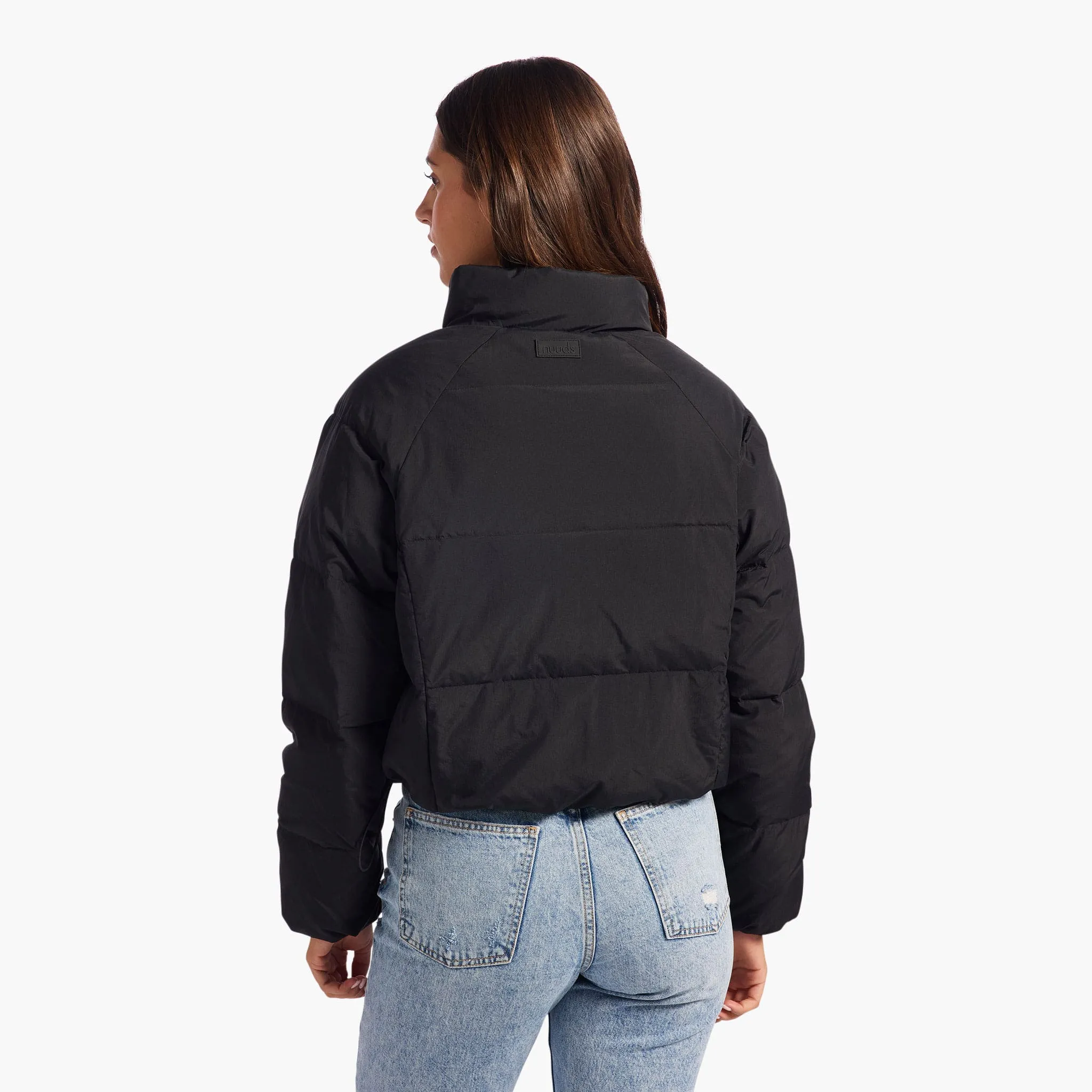 Peak Puffer Jacket | Black