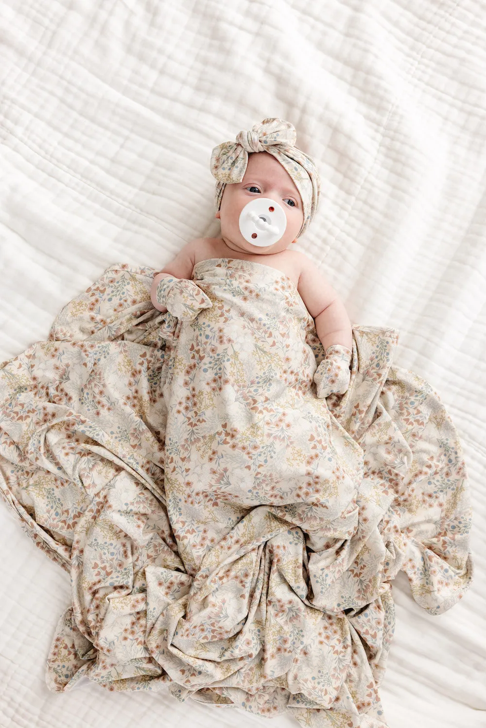 Pearl Newborn Headband Bundle (Gown)