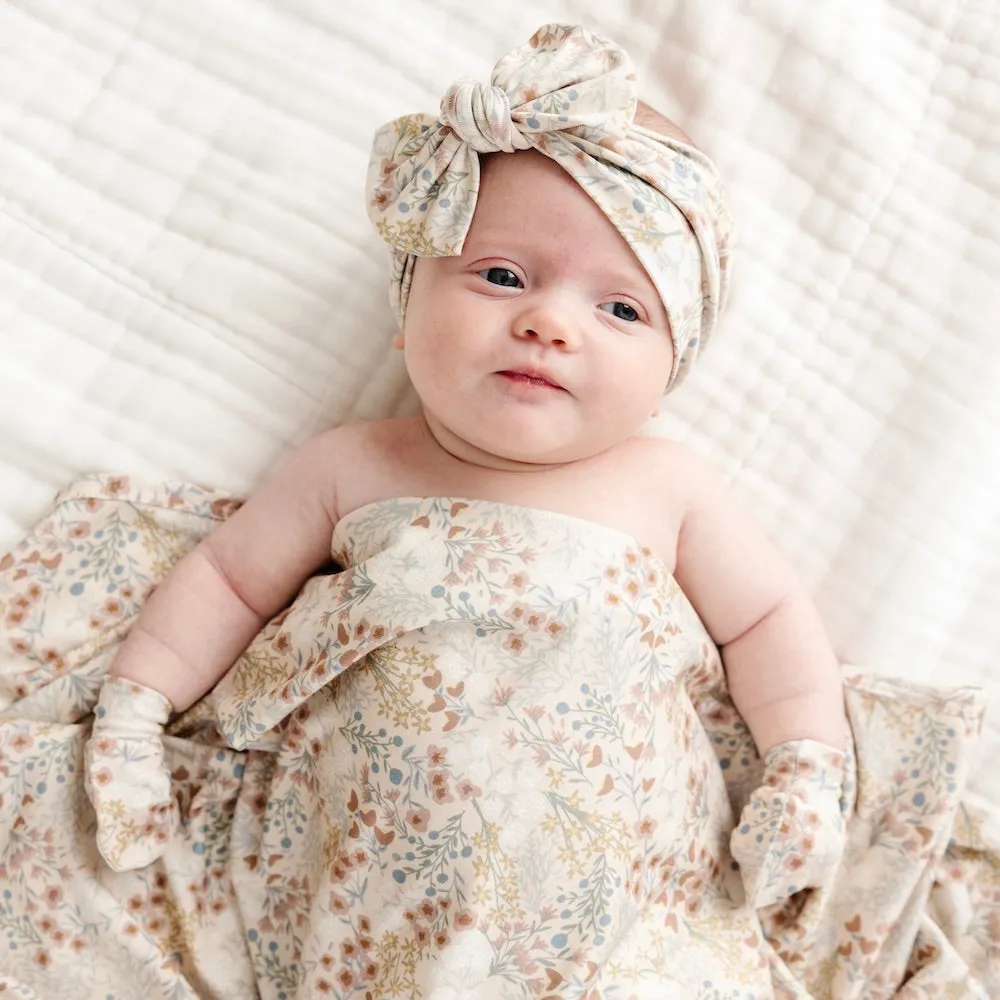 Pearl Newborn Headband Bundle (Gown)