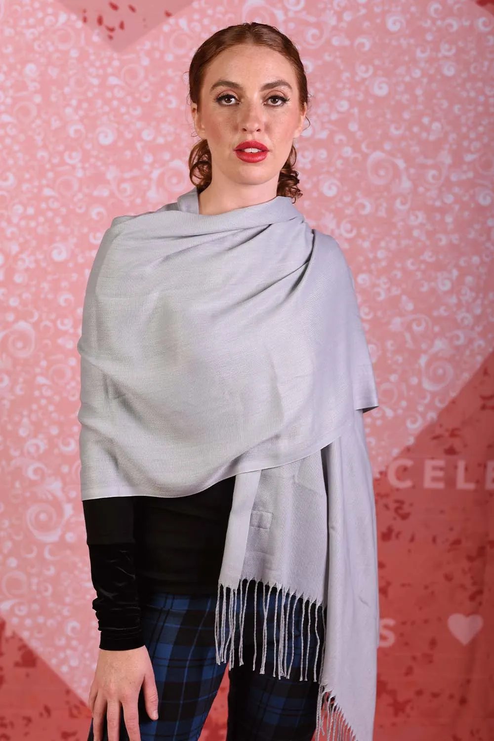 Penelope Scarf - Grey - SALE