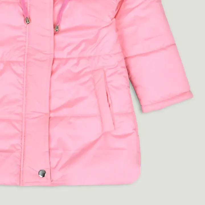 Pink Puffer Girls' Jacket