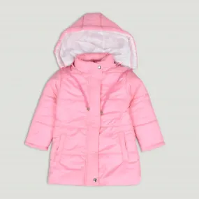 Pink Puffer Girls' Jacket