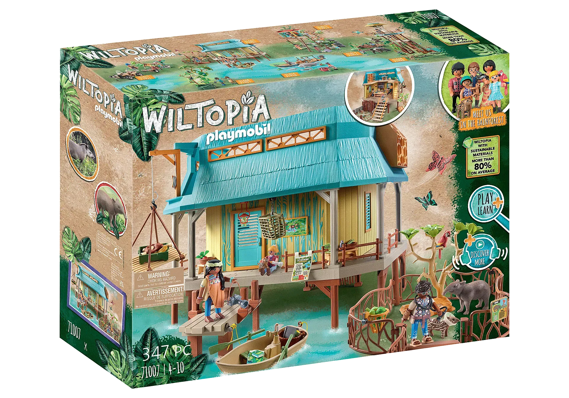 Playmobil Wiltopia - Animal Care Station 71007