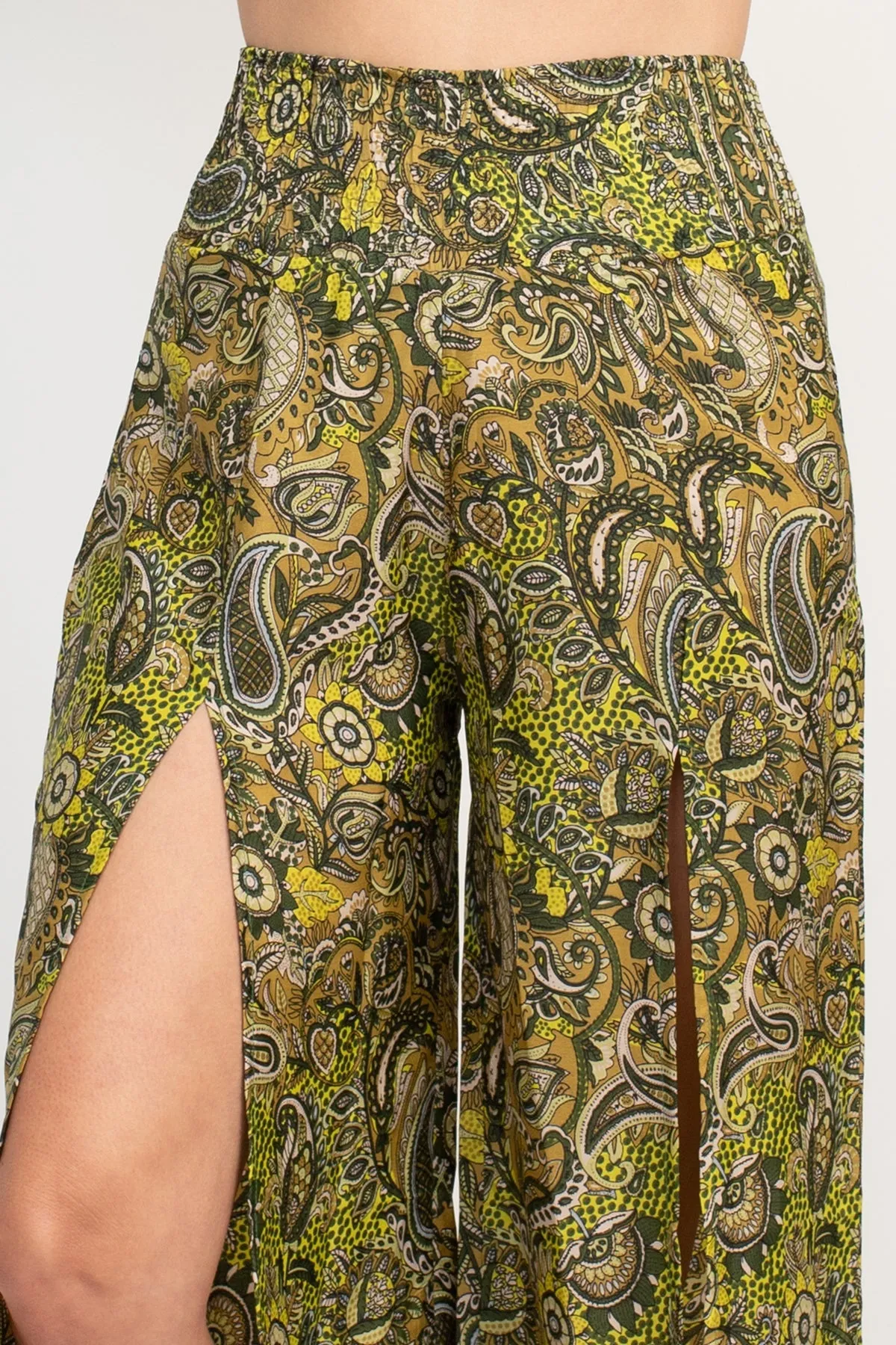 PolySilk Faux Wrap Pants