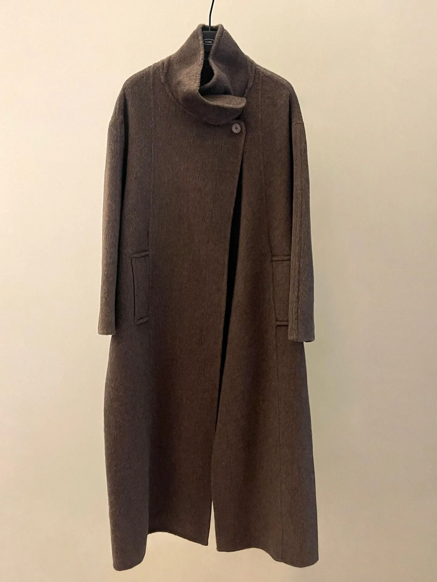 [Premium] Wool and Camel Hair Coat