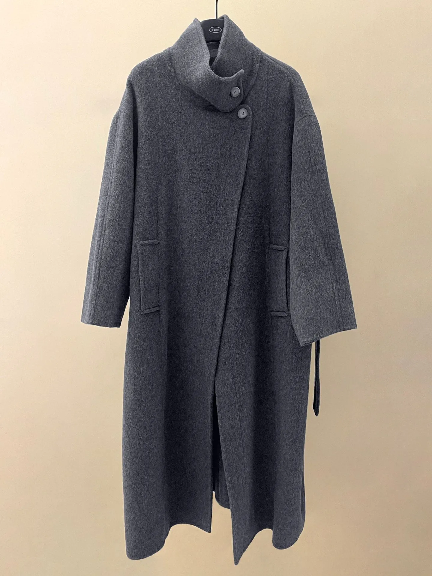 [Premium] Wool and Camel Hair Coat