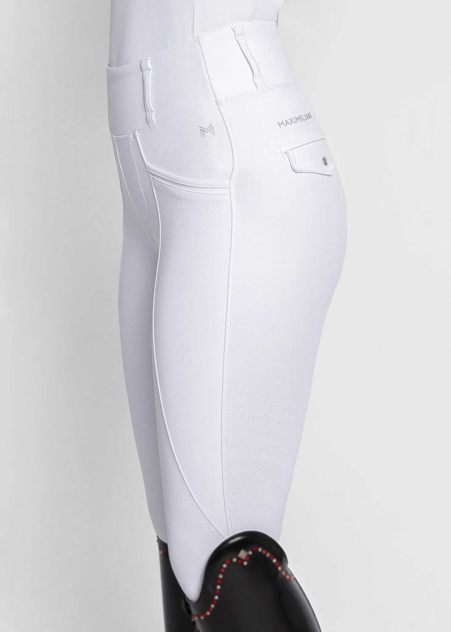 Pro Riding Leggings (White)