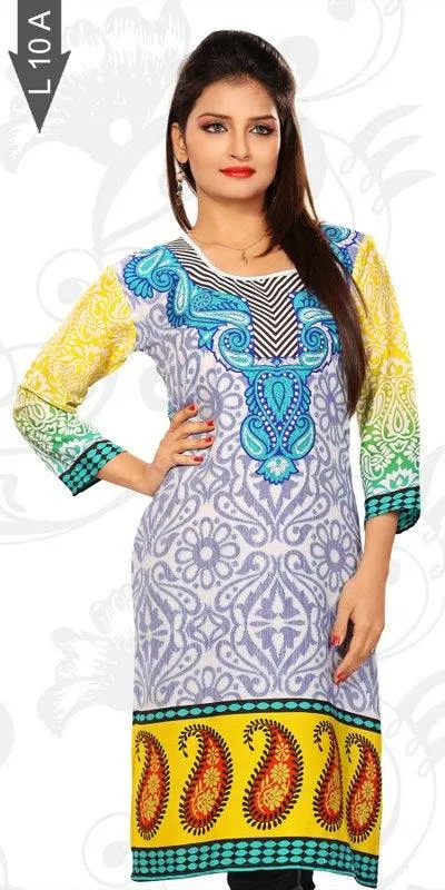 Readymade Kurti / Tunic made of Ultra Lite French Crepe