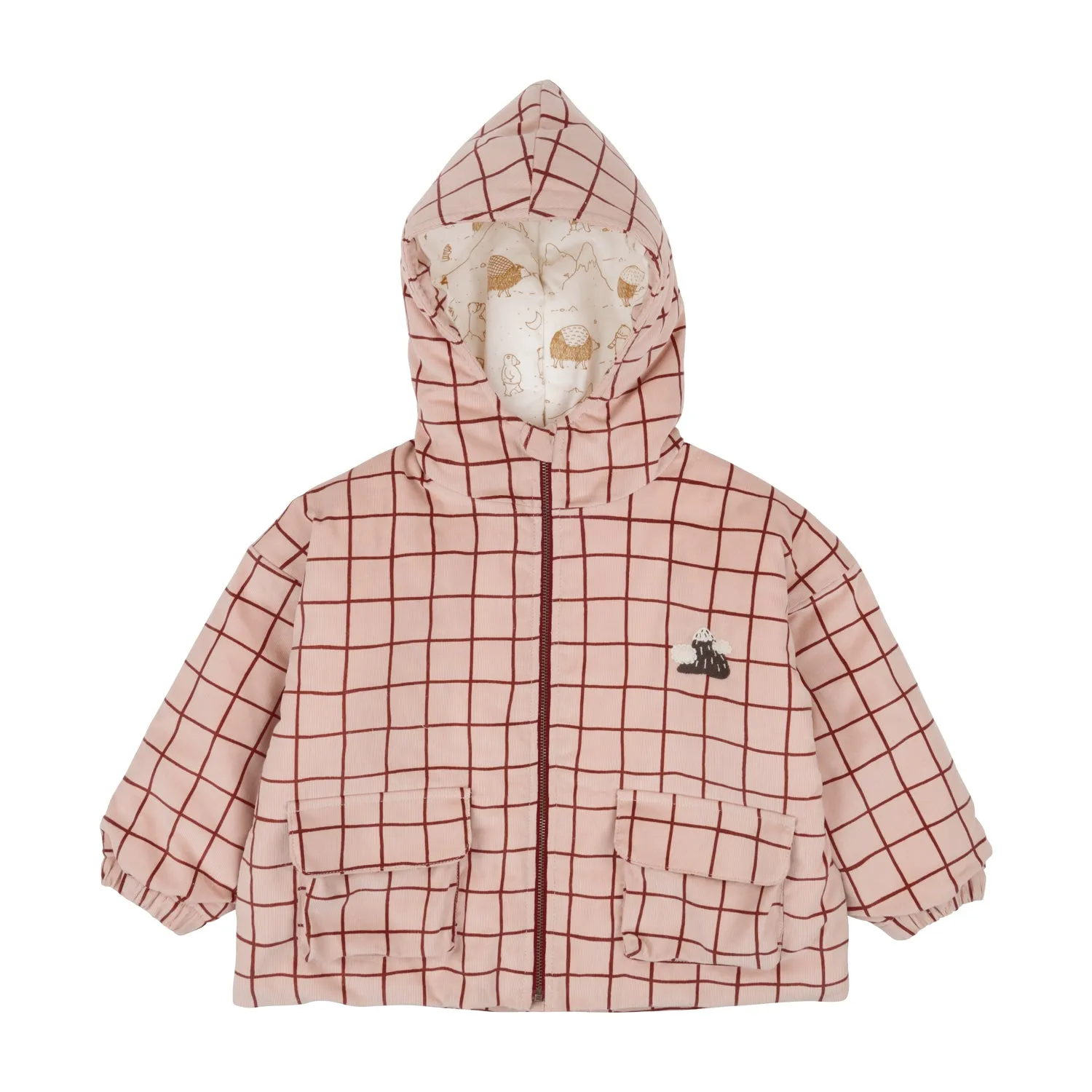 Red Caribou Padded Corduroy Jacket