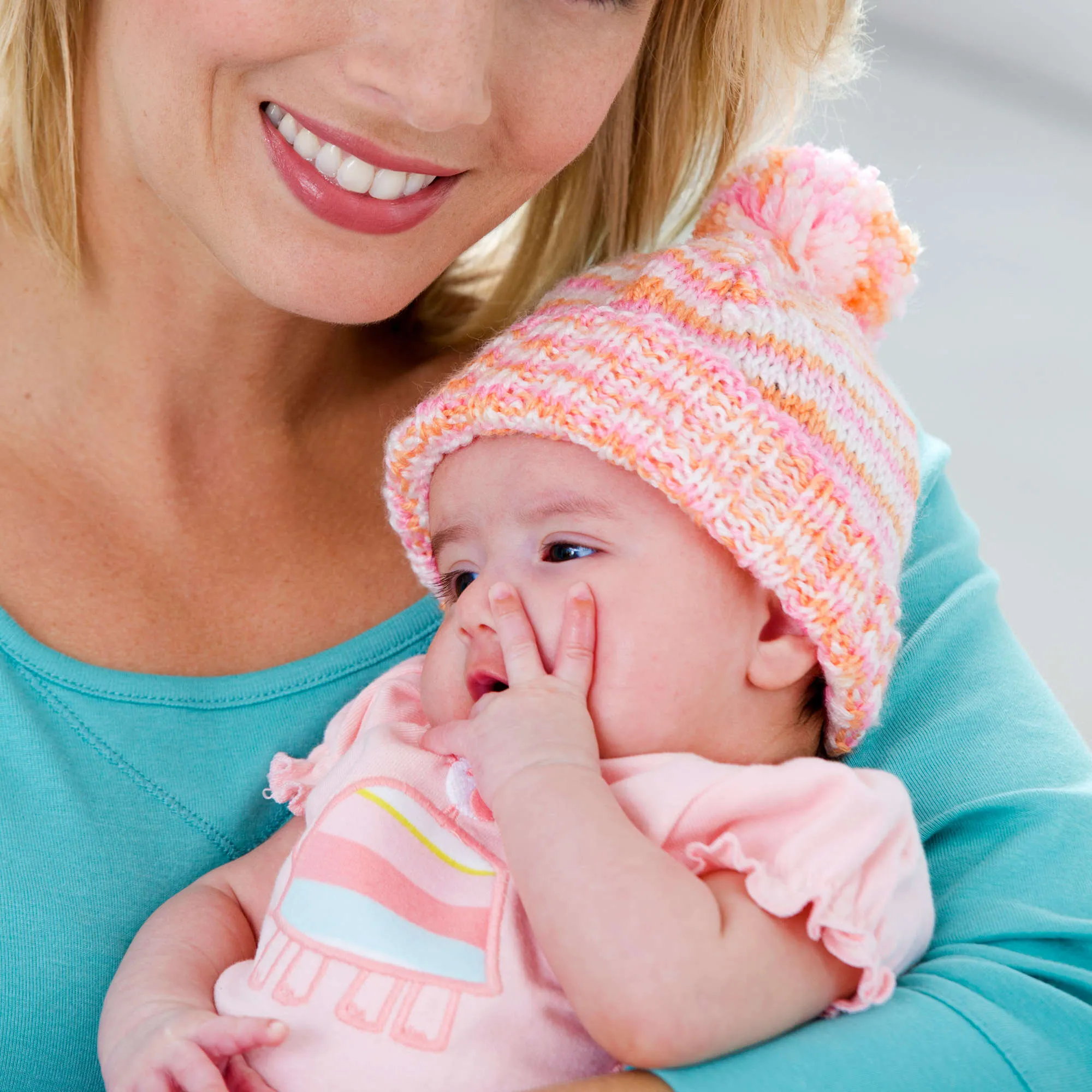 Red Heart Knit Baby's First Hat