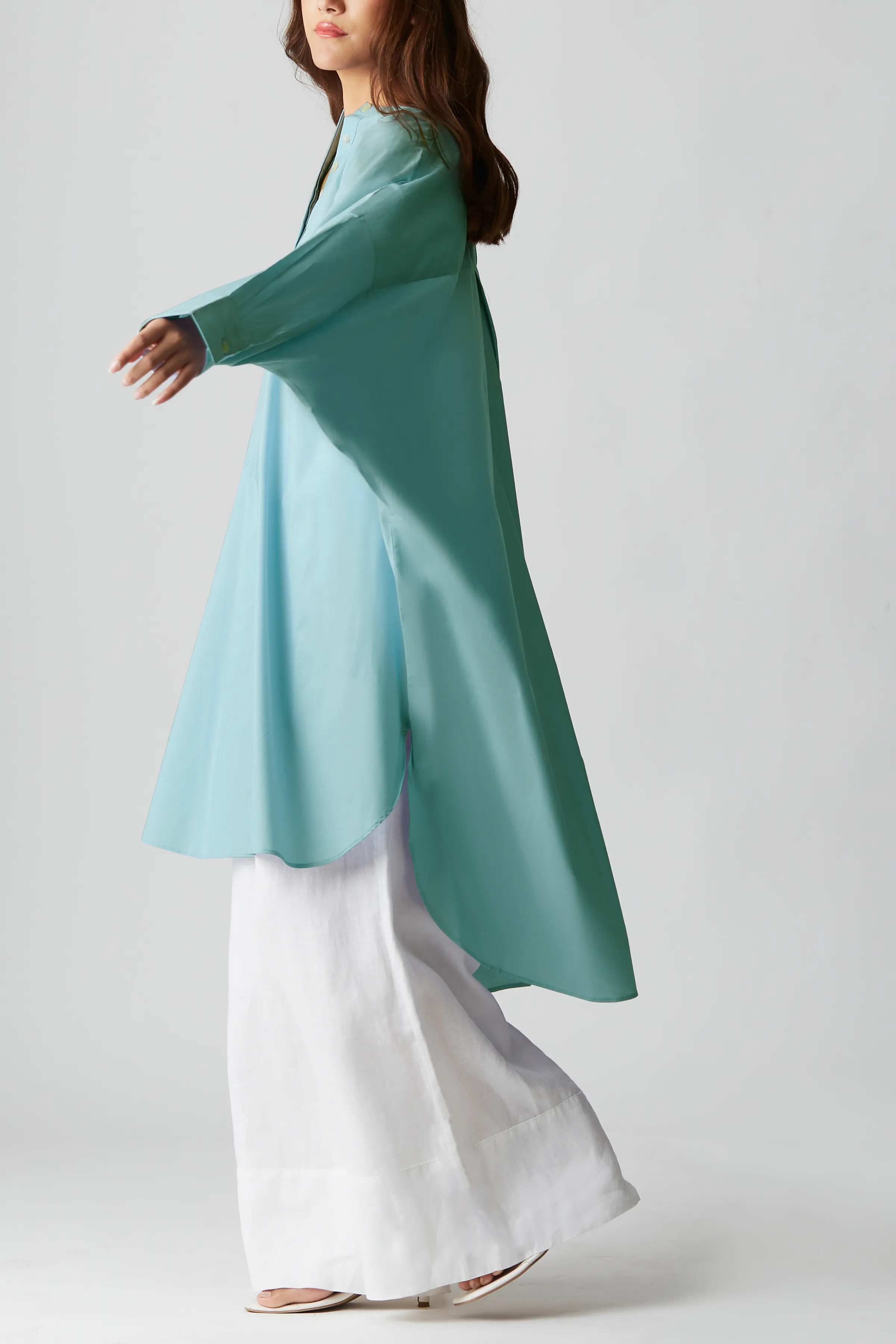 Relaxed Weekend Tunic : Light Blue