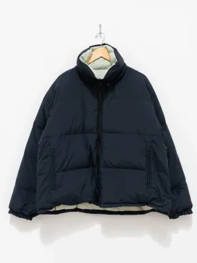 Reversible Mont Blanc Puffer Down Jacket - Navy/Mint