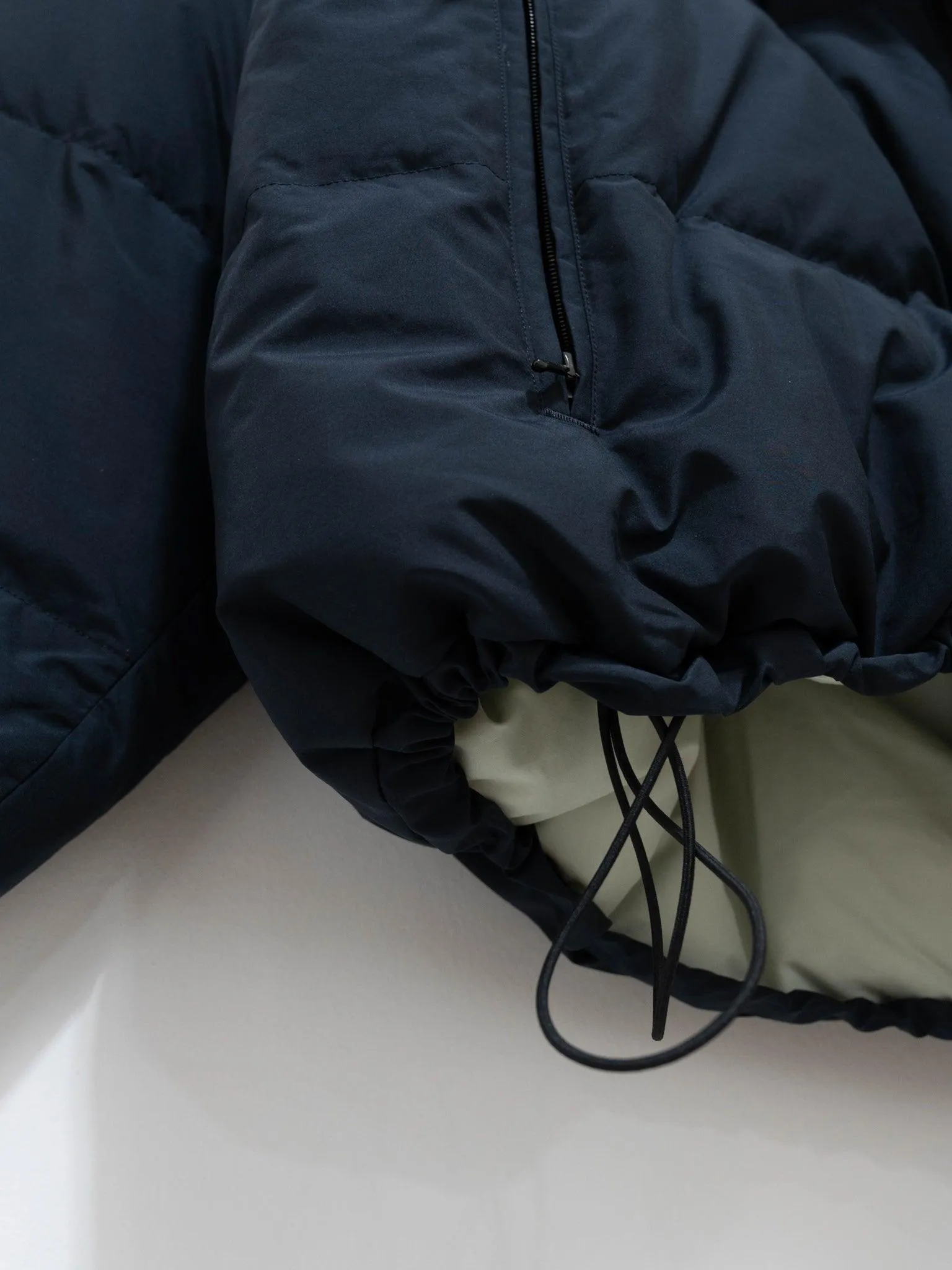 Reversible Mont Blanc Puffer Down Jacket - Navy/Mint