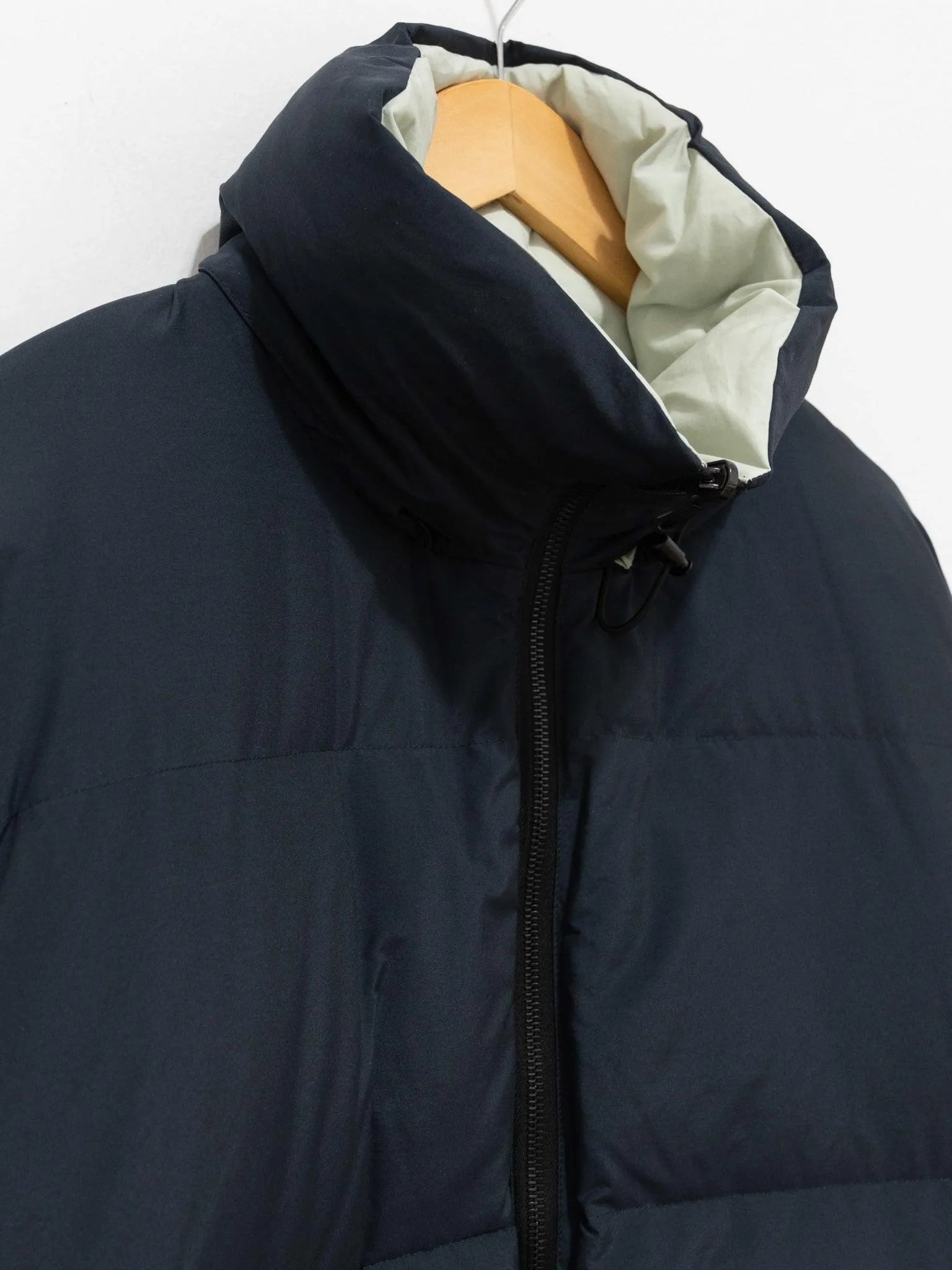 Reversible Mont Blanc Puffer Down Jacket - Navy/Mint