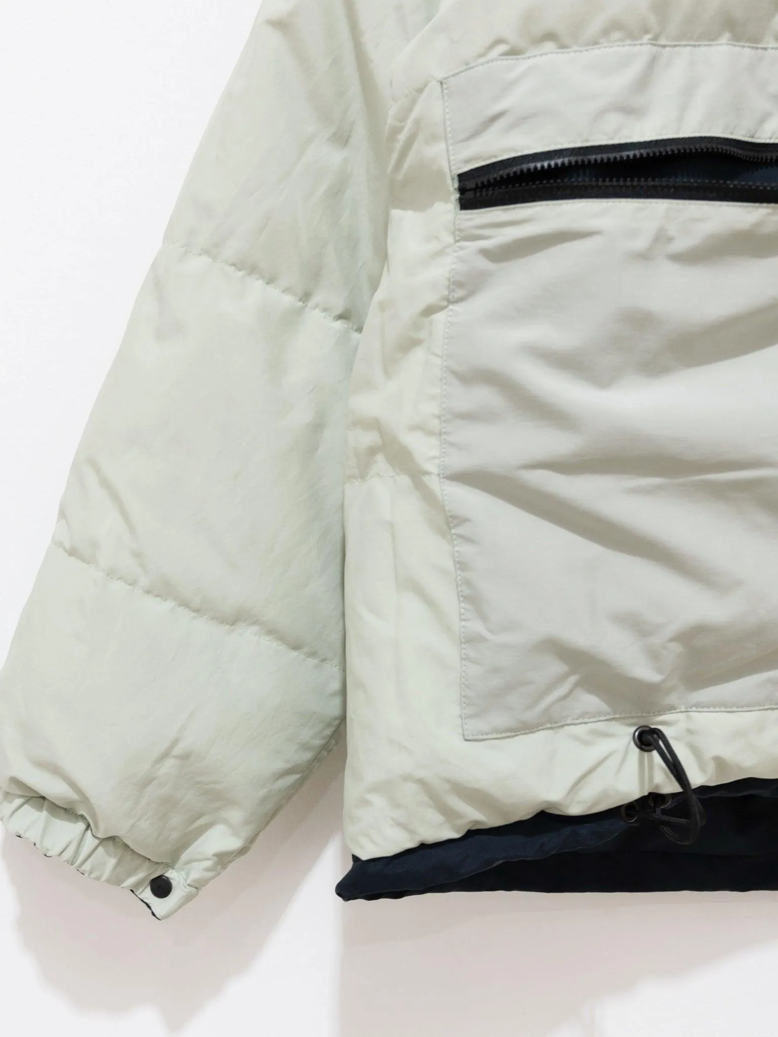 Reversible Mont Blanc Puffer Down Jacket - Navy/Mint