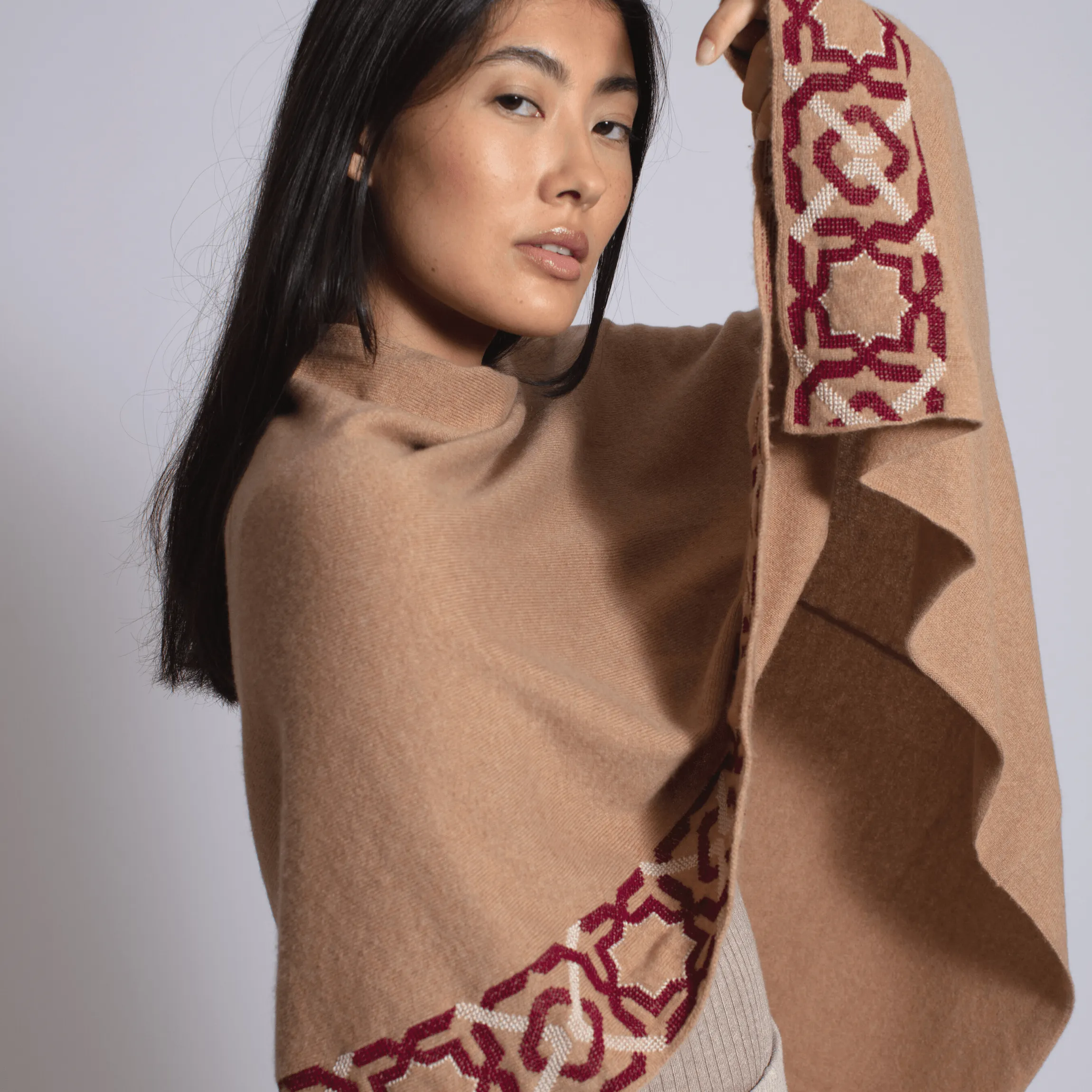 RHUM CASHMERE PONCHO