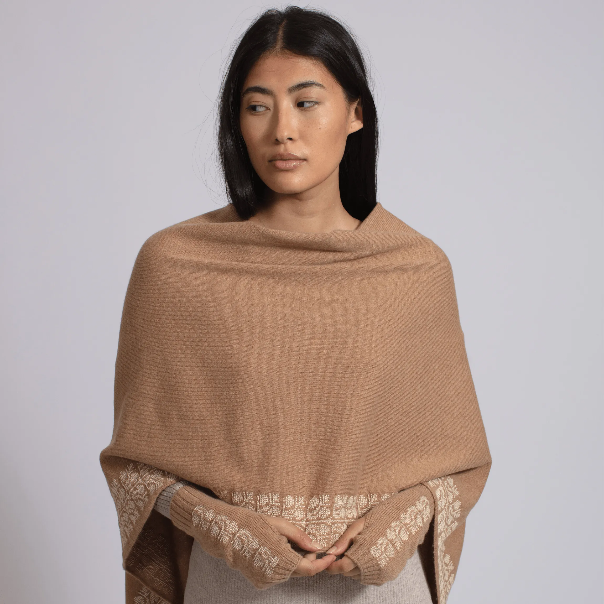 RHUM CASHMERE PONCHO