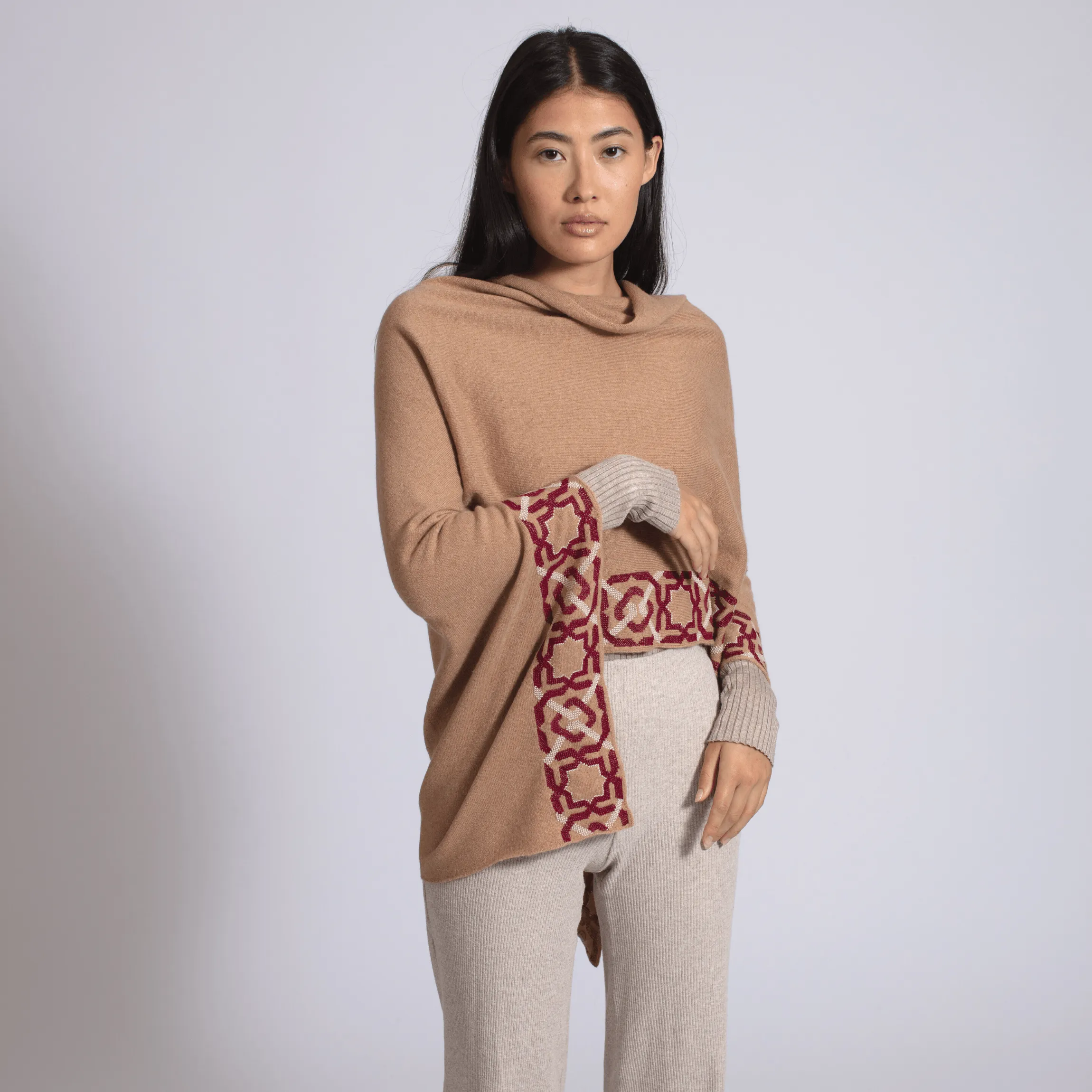 RHUM CASHMERE PONCHO