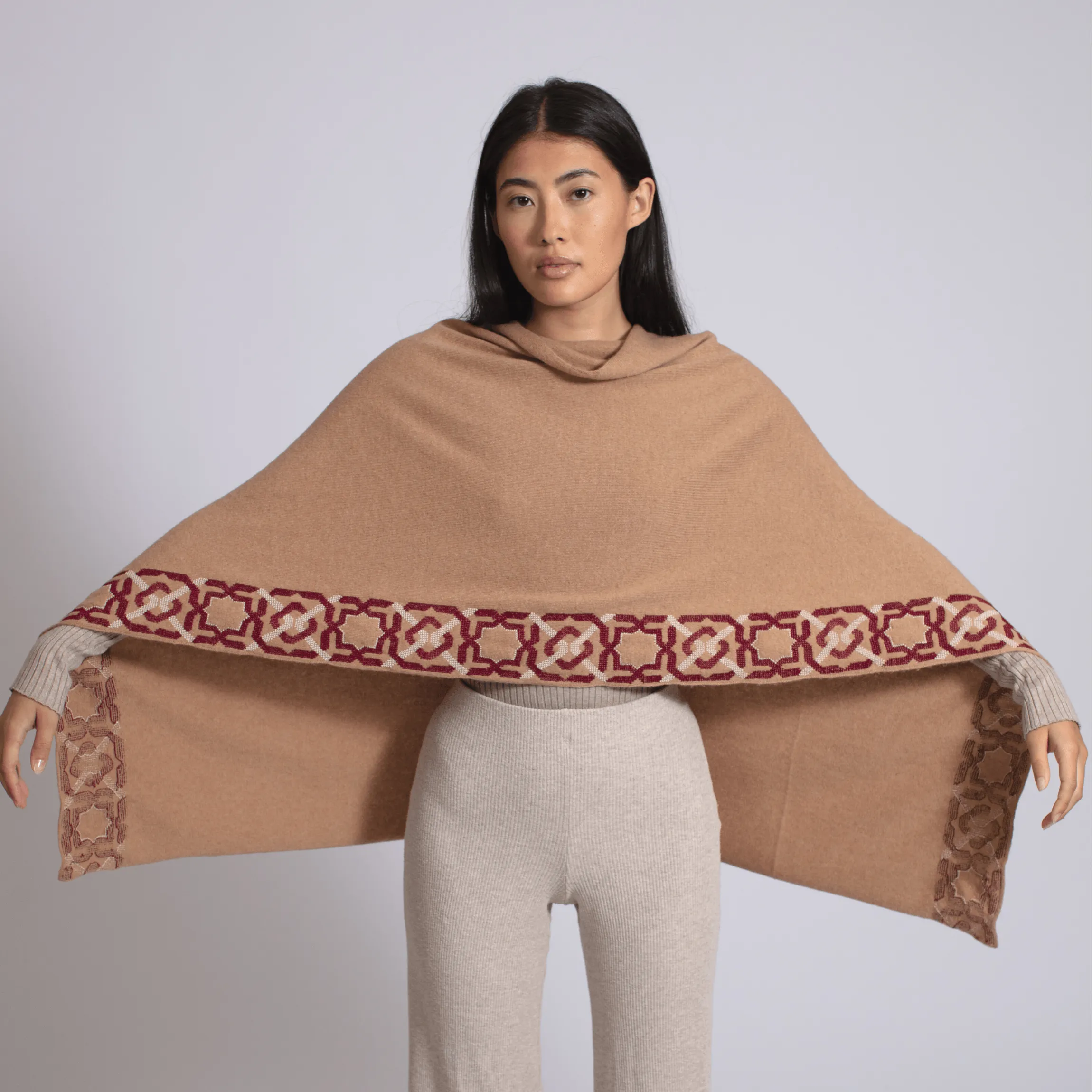 RHUM CASHMERE PONCHO