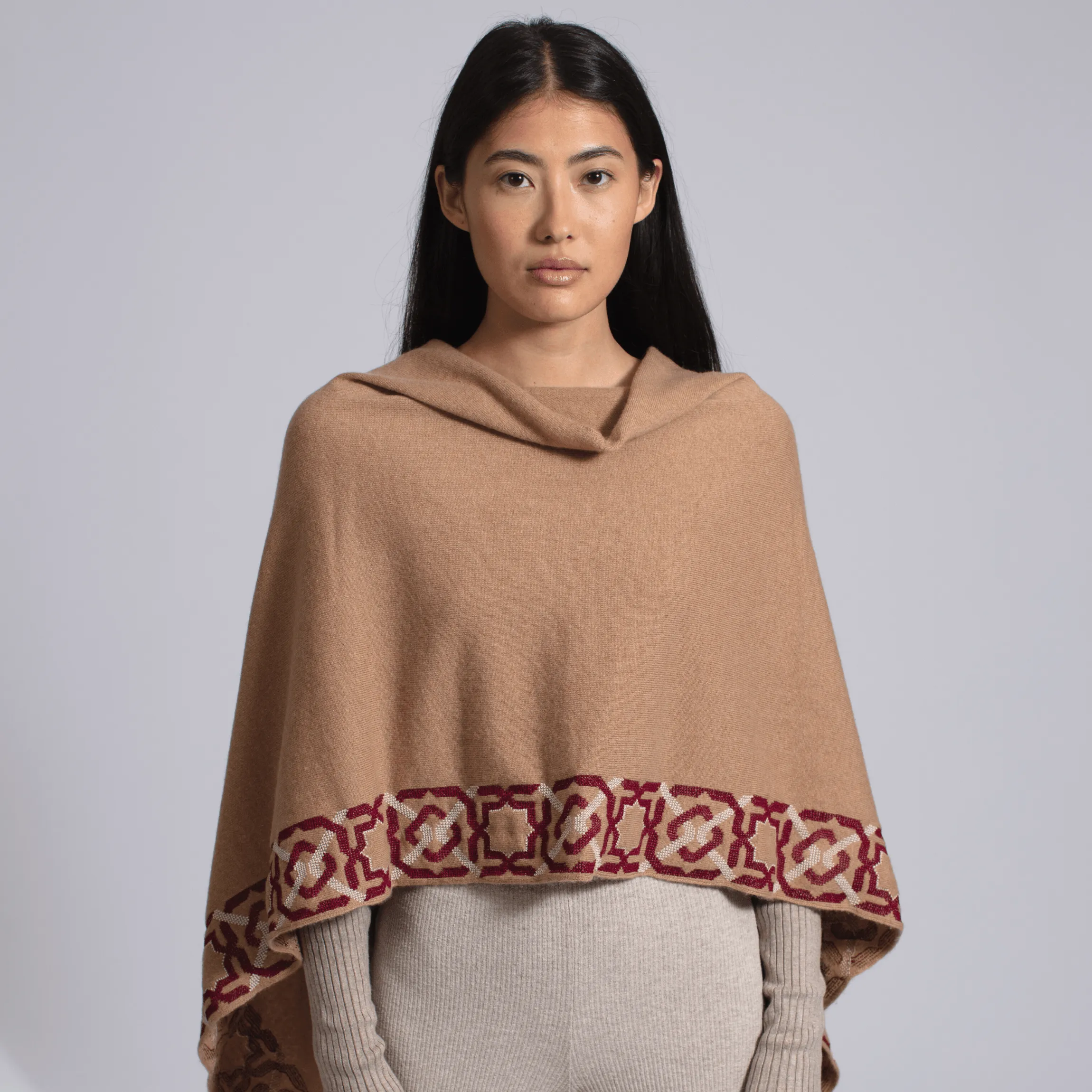 RHUM CASHMERE PONCHO