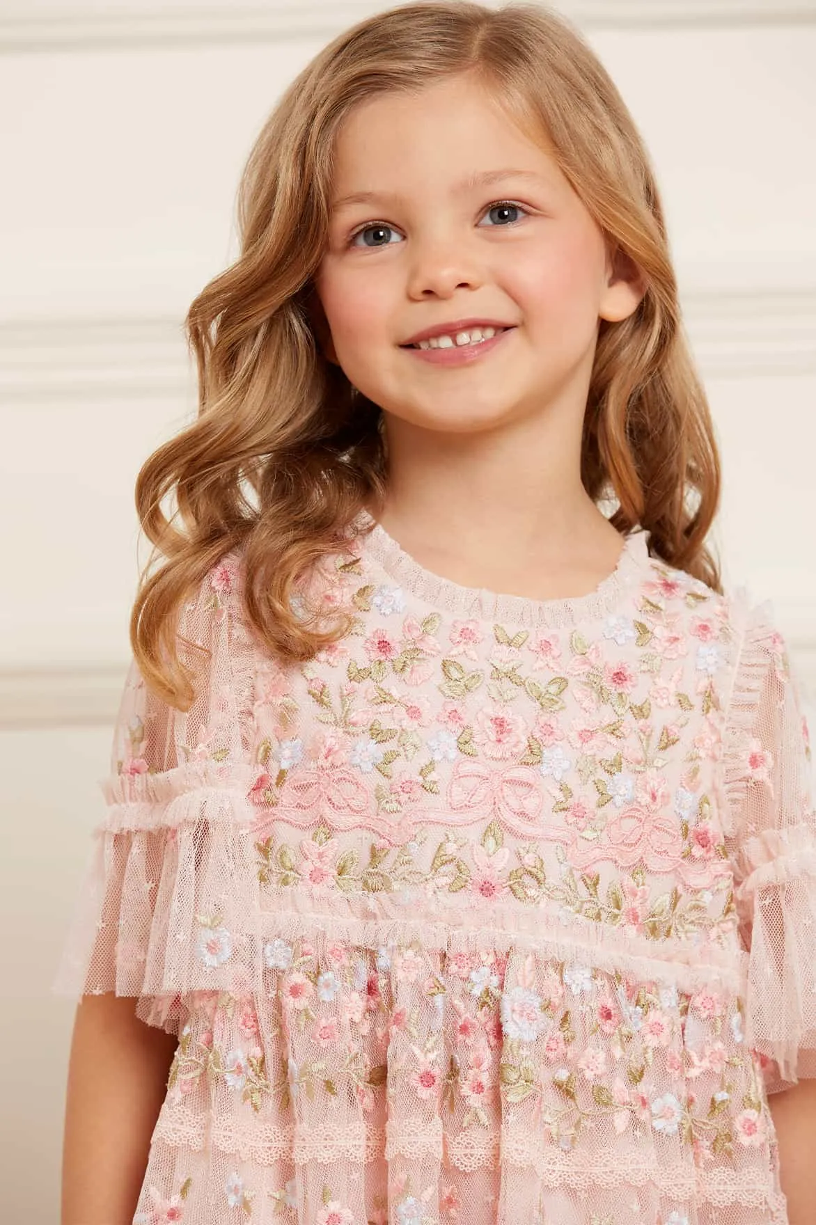 Ribbon Bouquet Kids Dress